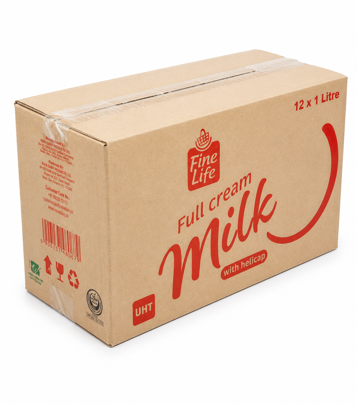 Fine Life UHT Milk 1L x 12