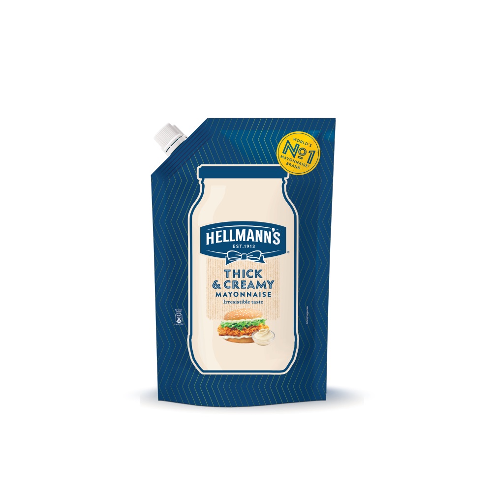 Hellmanns Mayonnaise Thick & Creamy 475ML