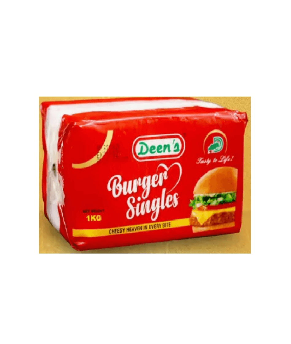 Deen's Burger Slice Cheese 1Kg