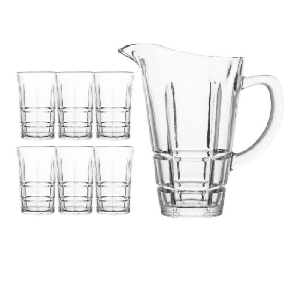 Deli Water Set (1 Jug and 6 Pieces Glass)