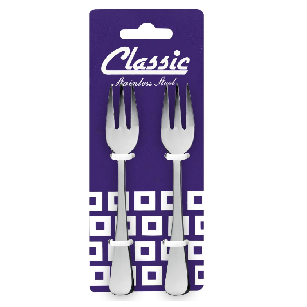 Classic Cake Fork X 6 Giltz