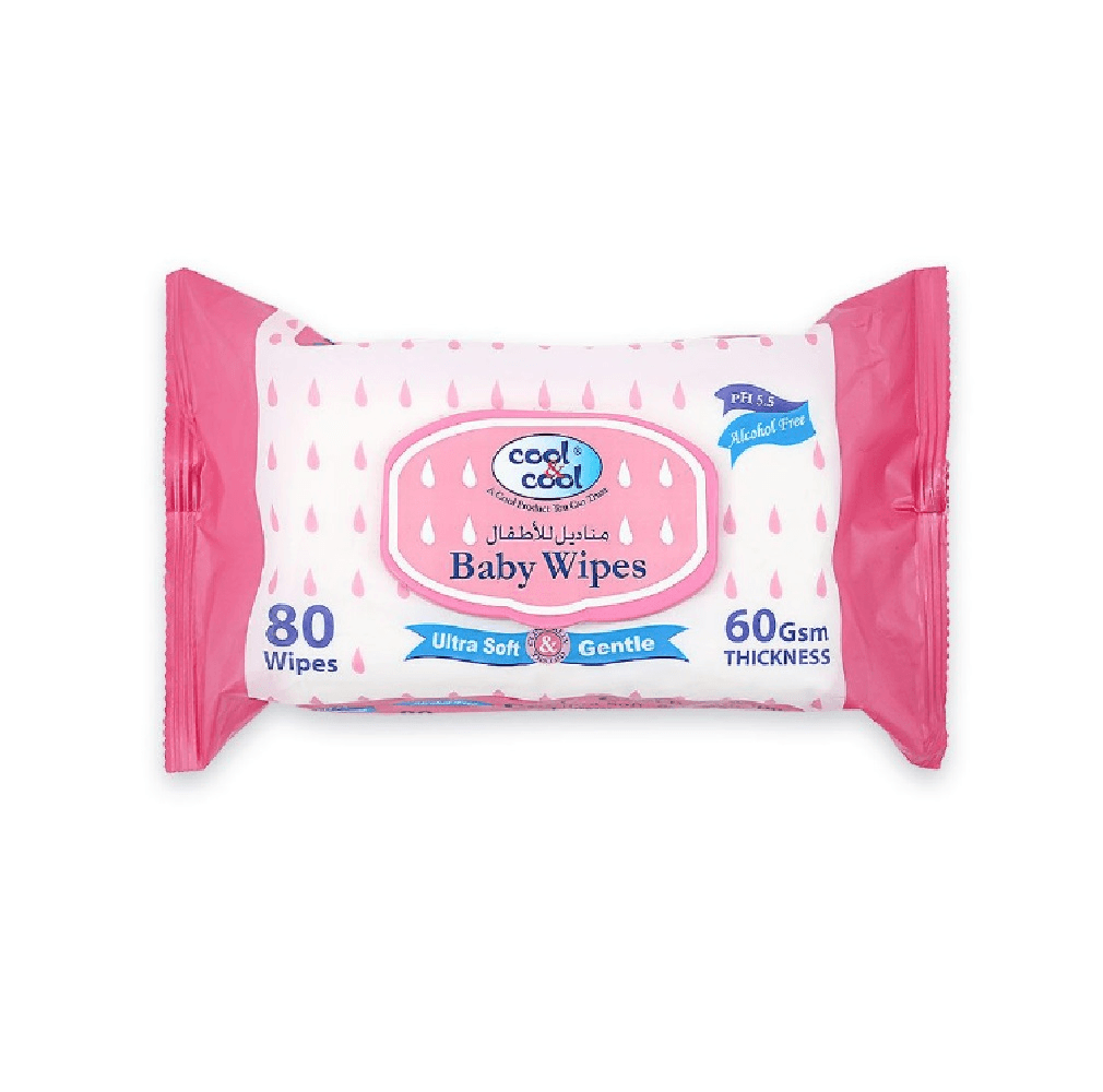 Cool & Cool Baby Wipes 80's