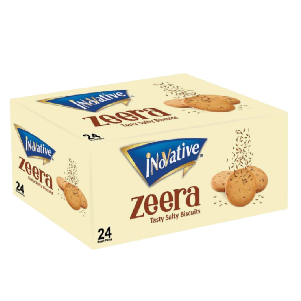 Innovative Zeera Tasty Salty Biscuits 24 Snack Pack Rs 10)