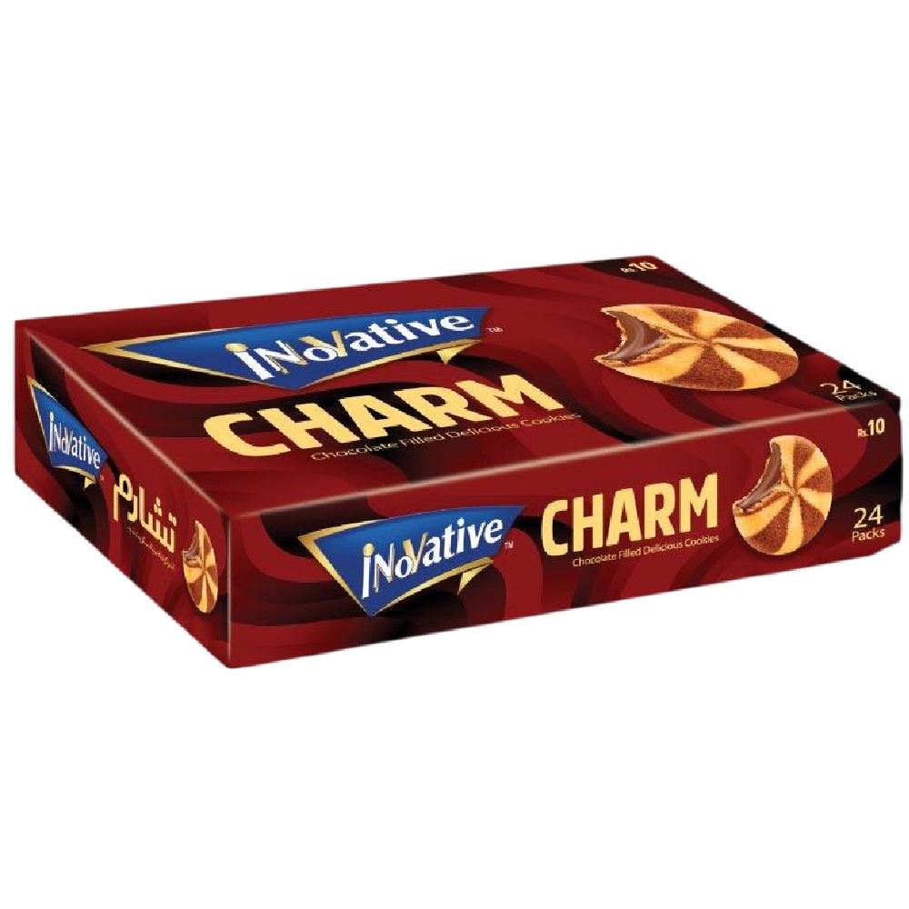 Inovative Charm Choc Filled Cookiees 24 Packs Box