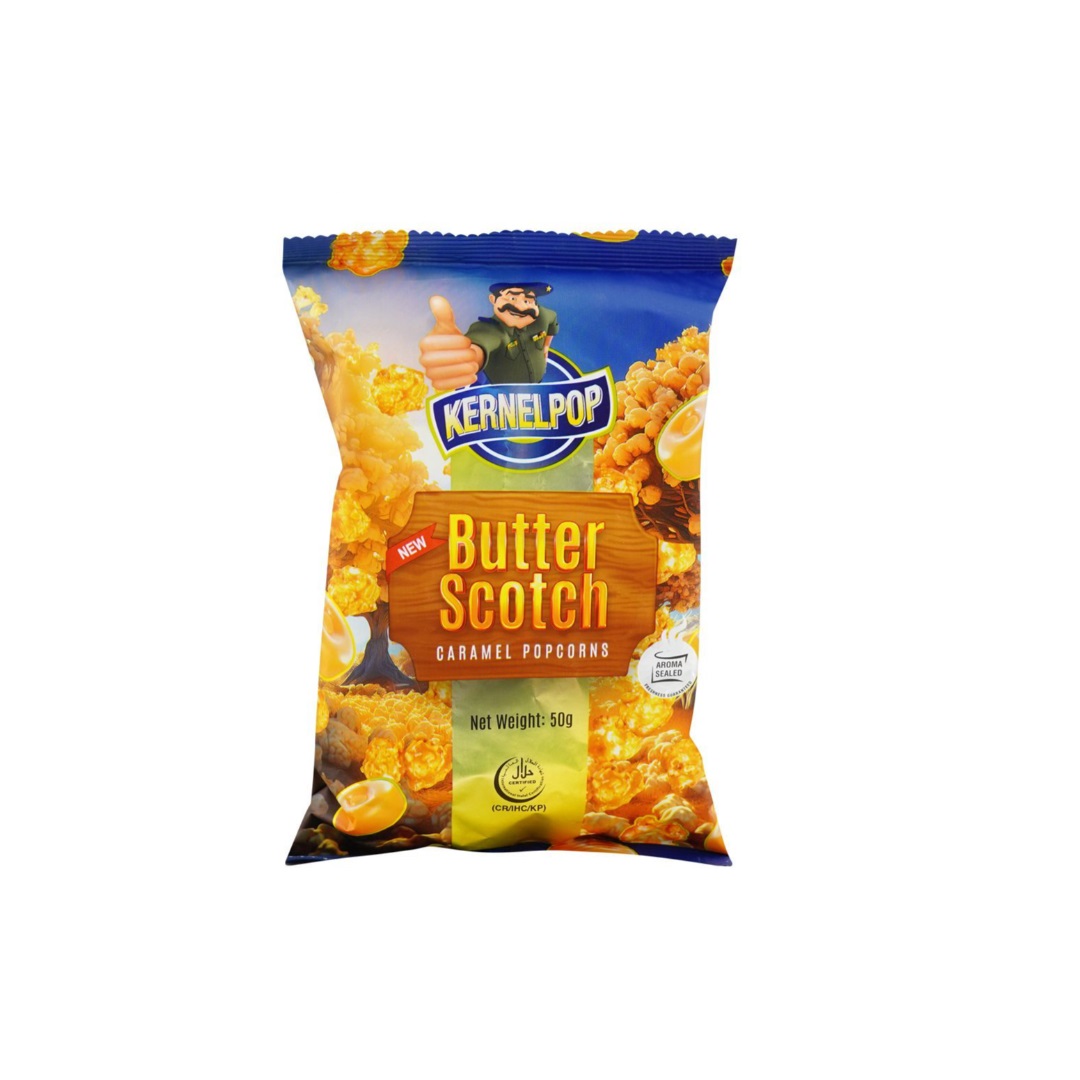 Kernelpop Coated Butter Scotch Popcorn 50GM