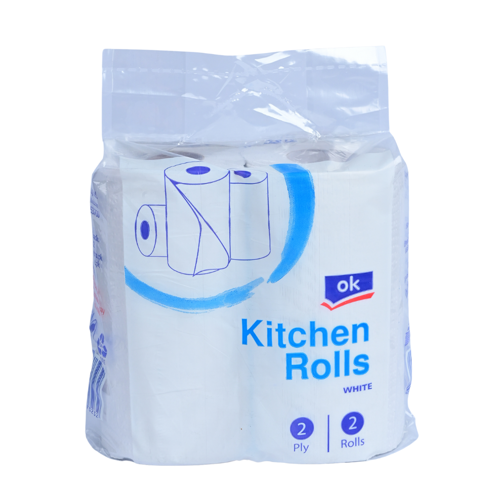 OK Kitchen Roll 2Ply x2