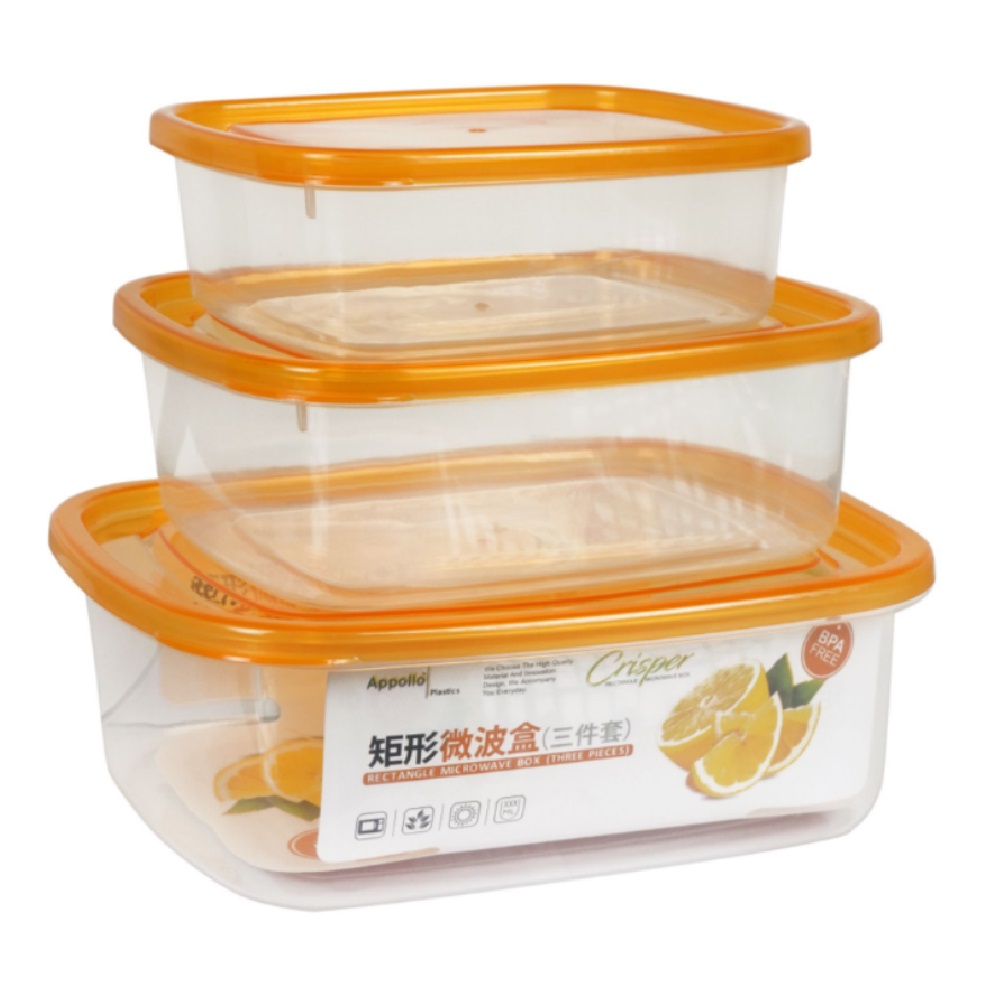 Crisper Food Keeper 3 Pieces M