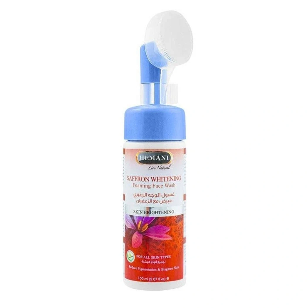 Hemani Saffron Whitening Foaming Facewash
