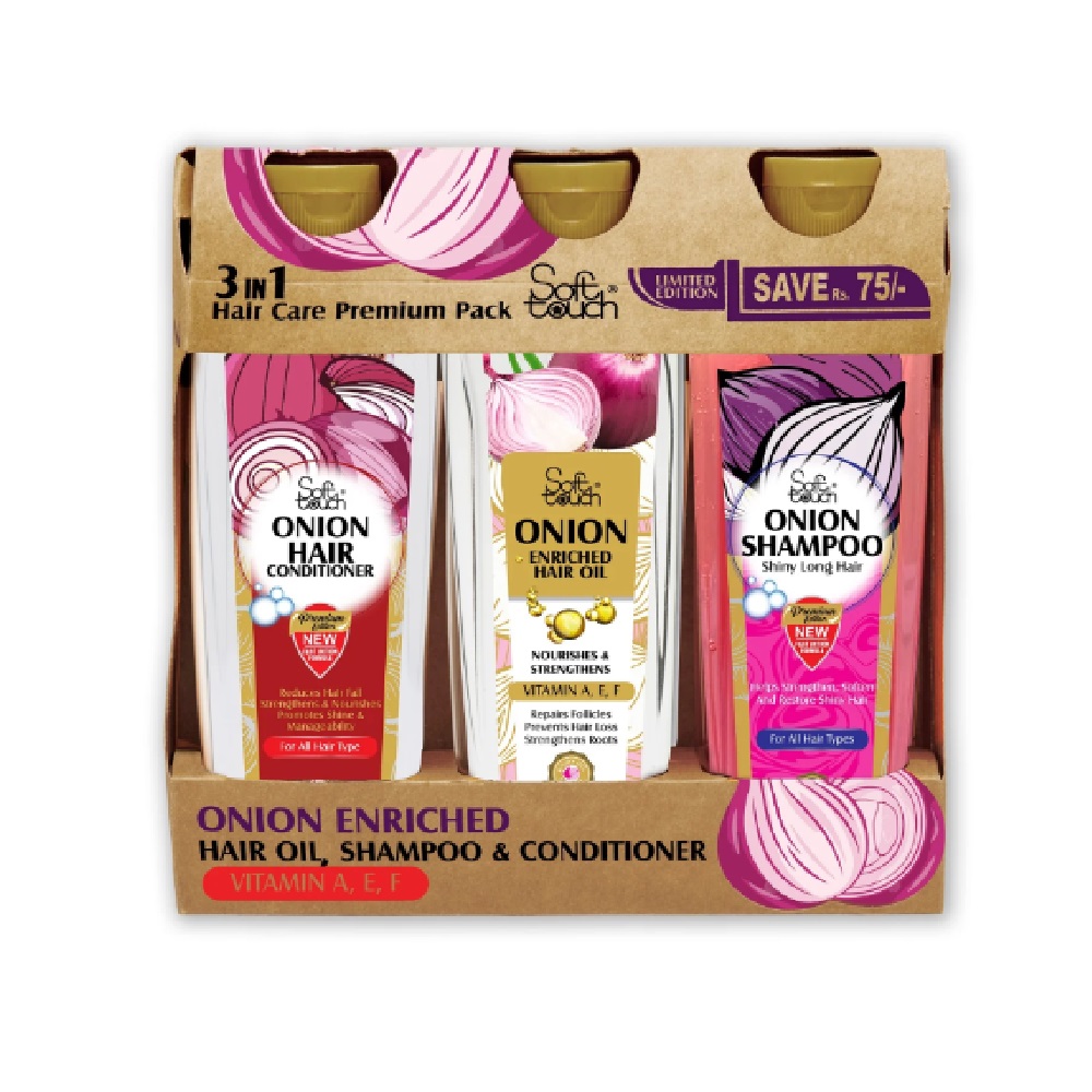 Golden Girl Onion Hair Care Premium Pack 2