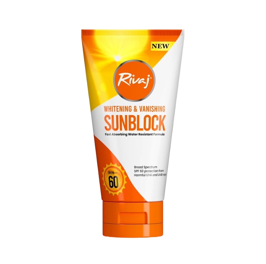 Rivaj SPF 60 Whitening & Vanish