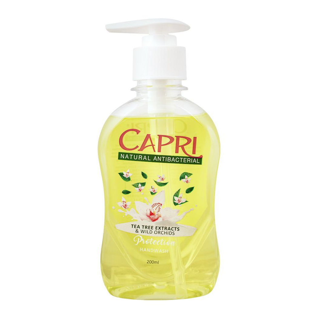 Capri Handwash Anti Bacterial  Bottle 200ML