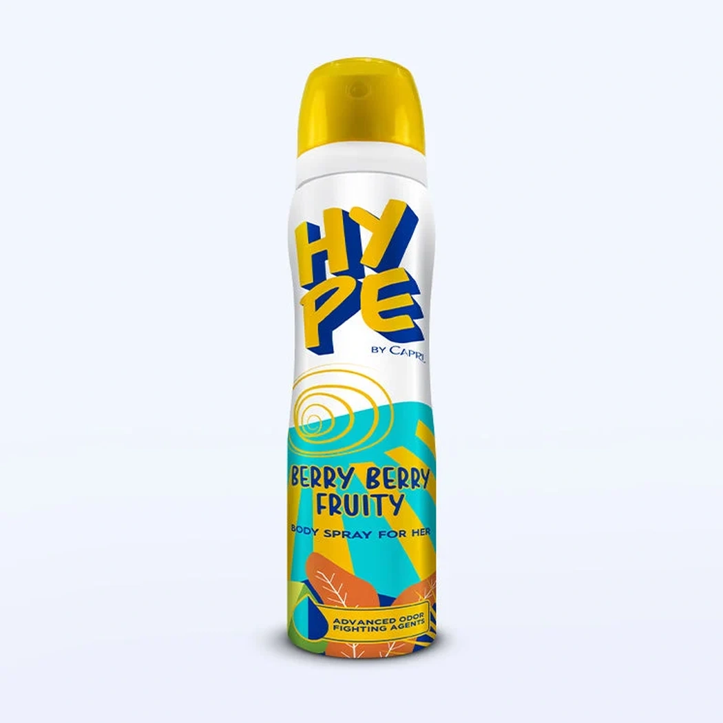 Hype Berry Berry Fruity Body Spray 150ML