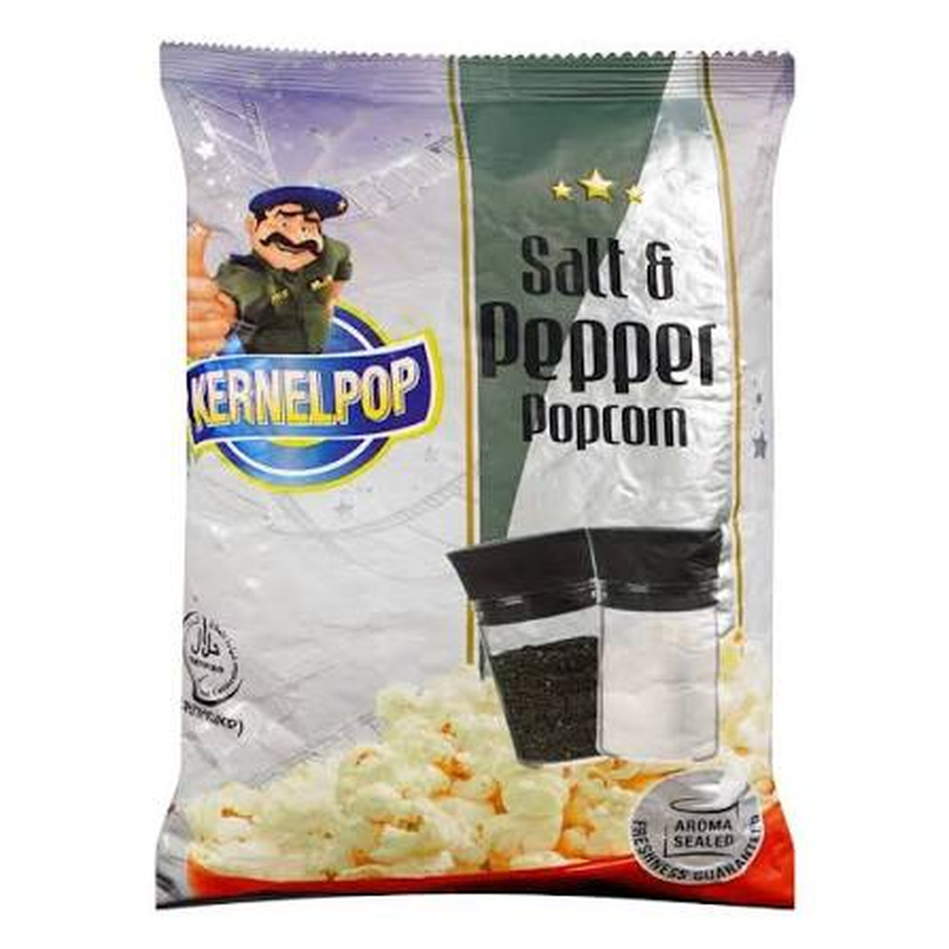 Kernelpop Salt & Pepper Popcorn 15GM