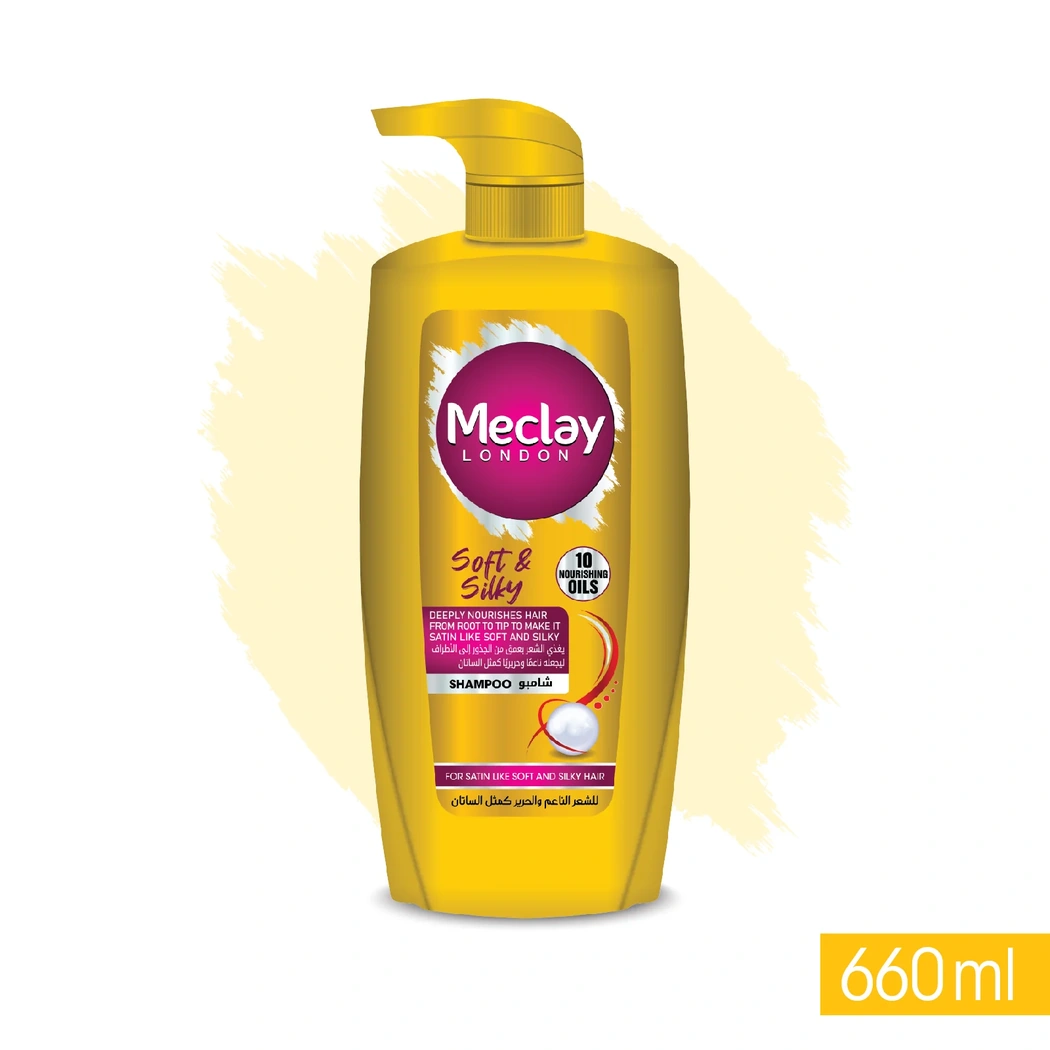 Meclay Soft & Silky Shampoo 660ML