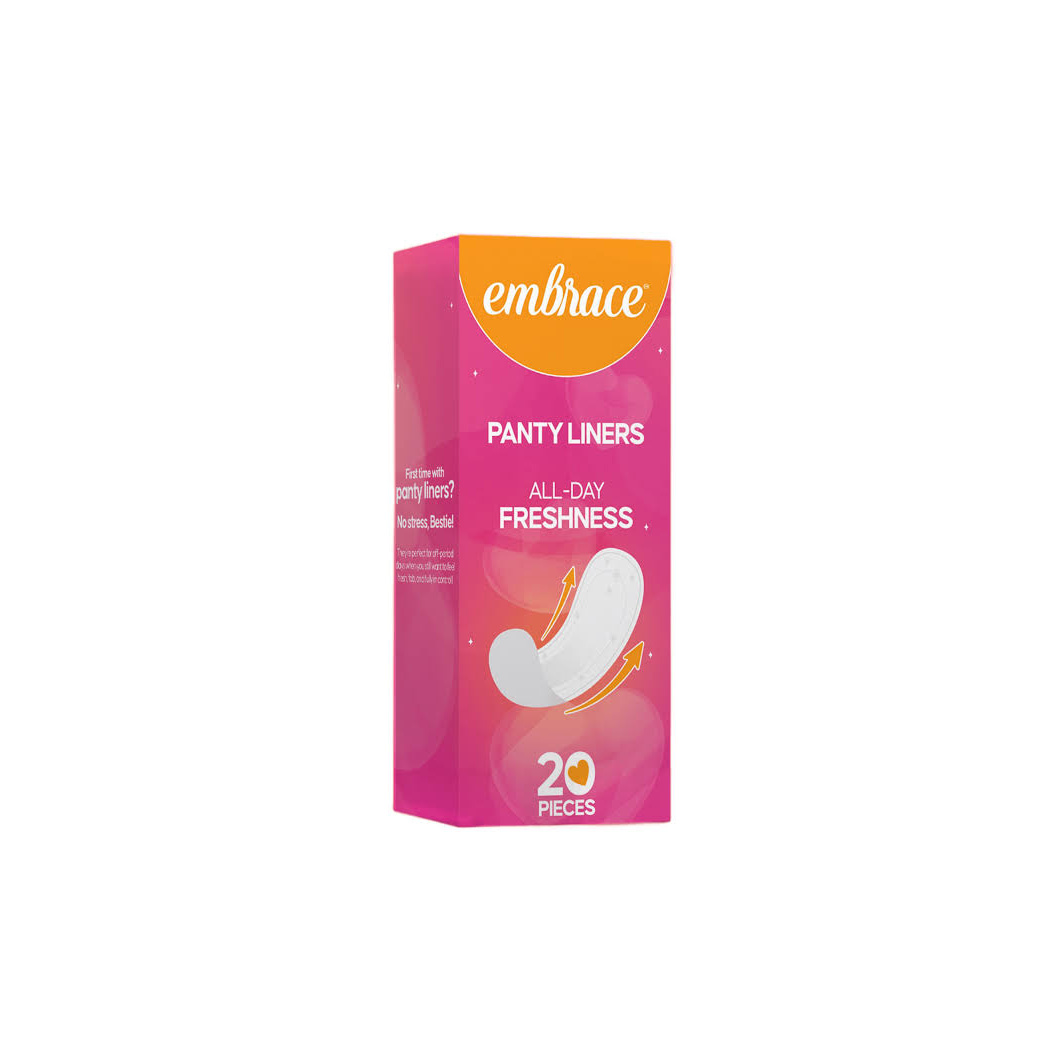 Embrace Panty Liners 20Pcs