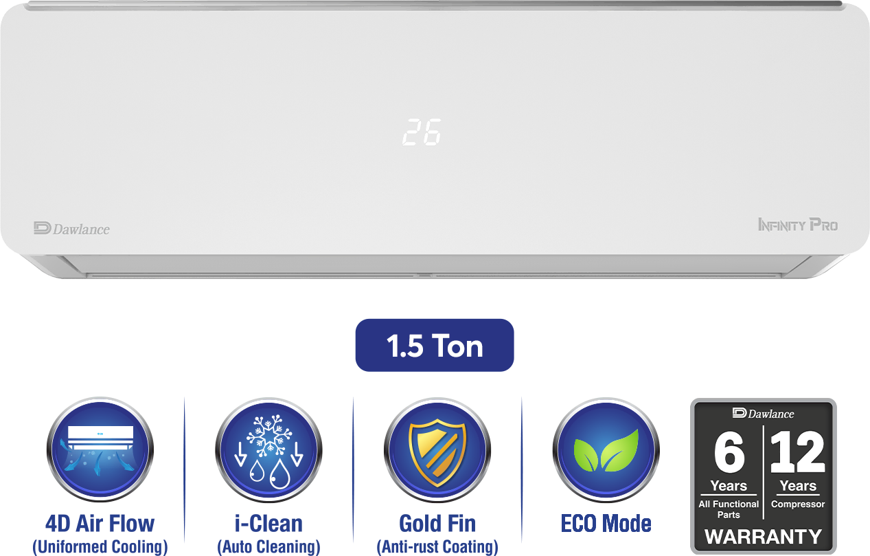 Dawlance AC 1.5T Infinity Pro 30  On/Off