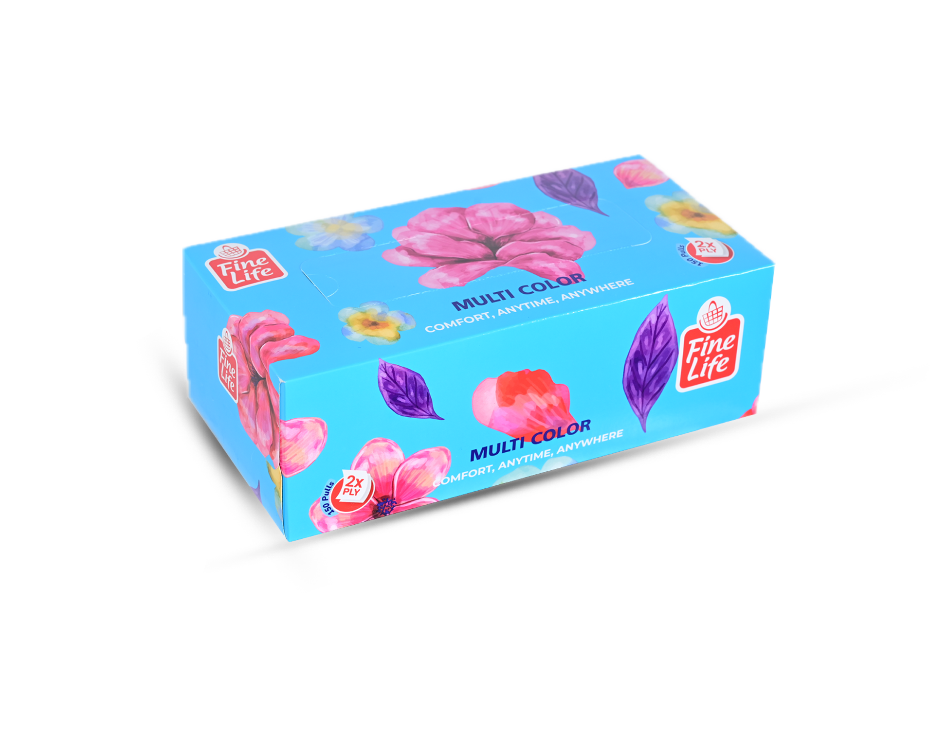 Fine Life Multi Color Tissue