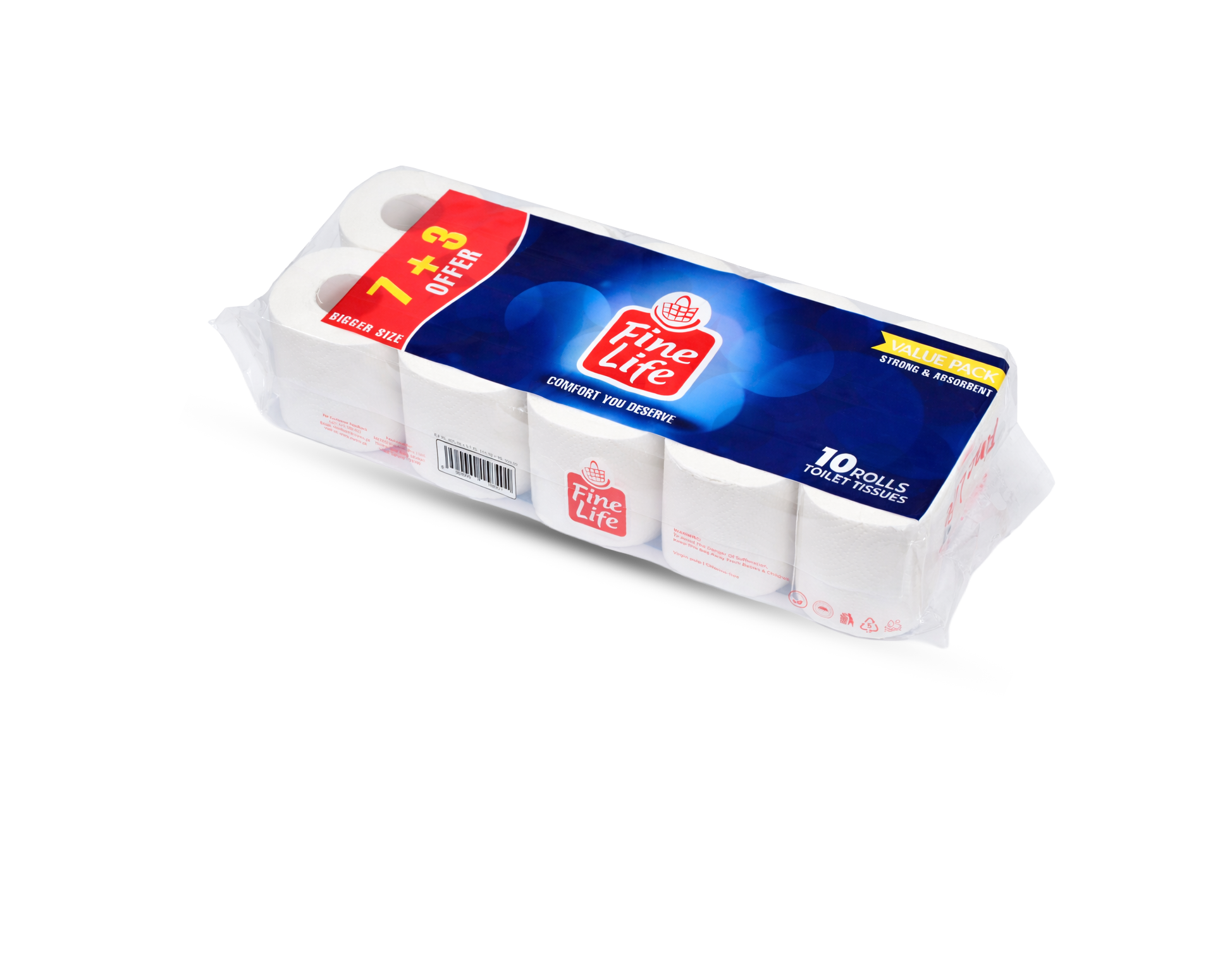 Fine Life Toilet Roll (7+3)