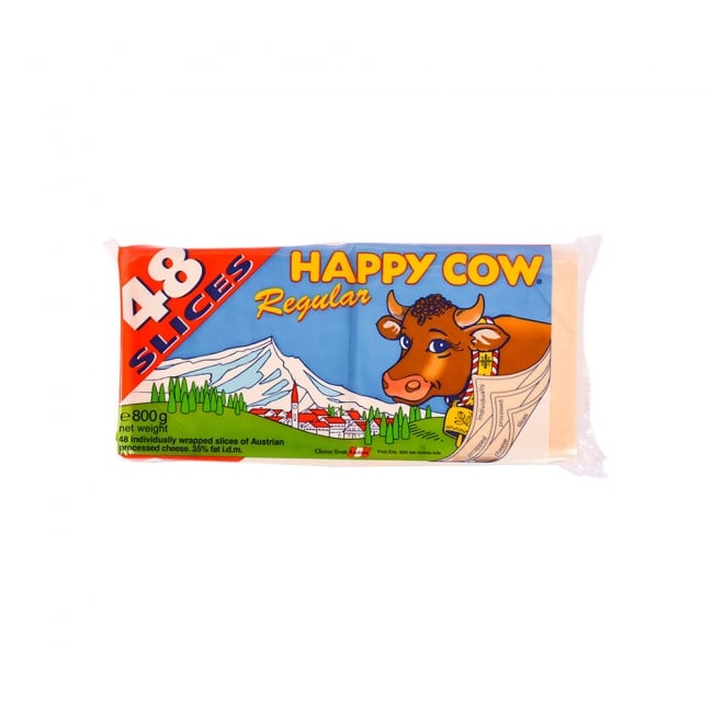 Happy Cow Cheese Slices 800 GM