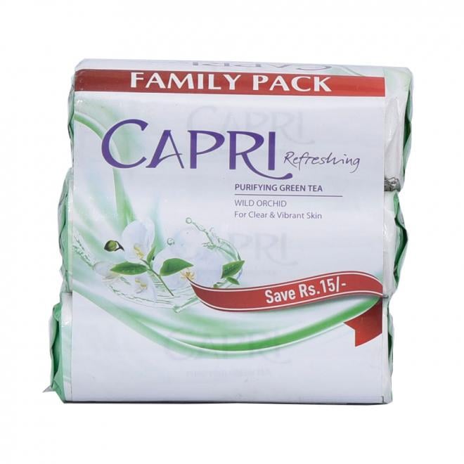 Capri Soap Green 120GM X3