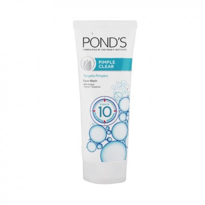Ponds Face Wash Pimple Clear White 100GM