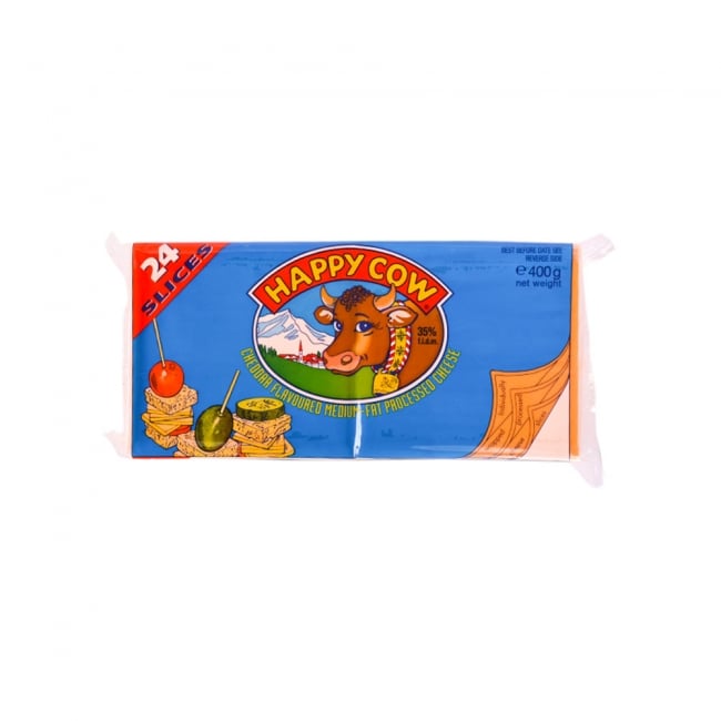 Happy Cow Cheese Slices 400 GM