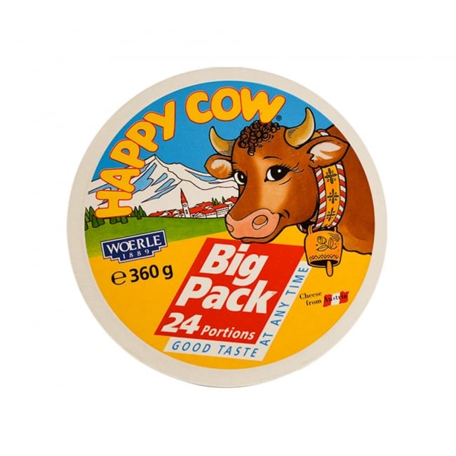 Happy Cow Cheese Cream Portions 360 GM