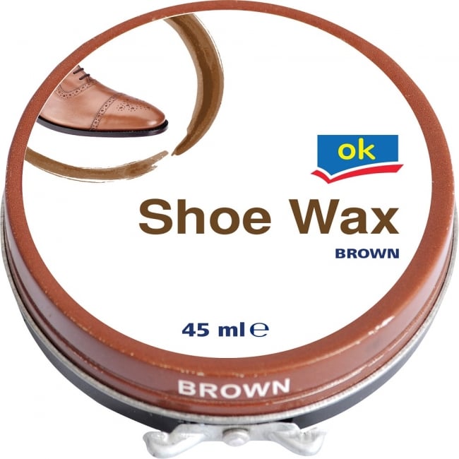 Ok Wax Polish Black 45GM