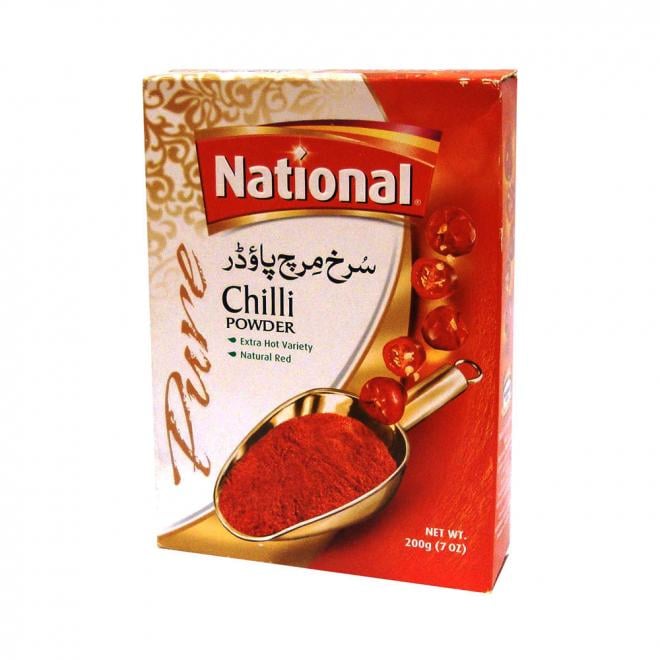 National Red Chilli Powder 200 GM