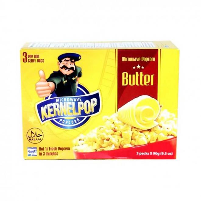KernelPop Butter Popcorn 3in1 80GM