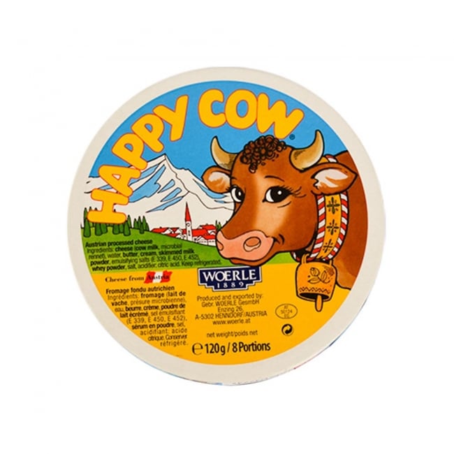 Happy Cow Cheese Portions 120 GM