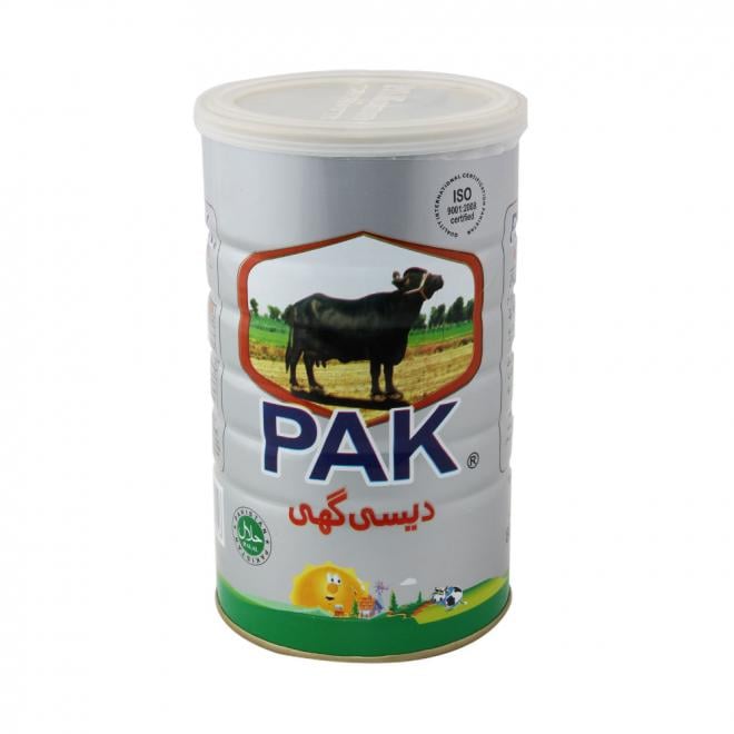 Desi Ghee Tin Pak 1 KG Net Weight 870 Gm