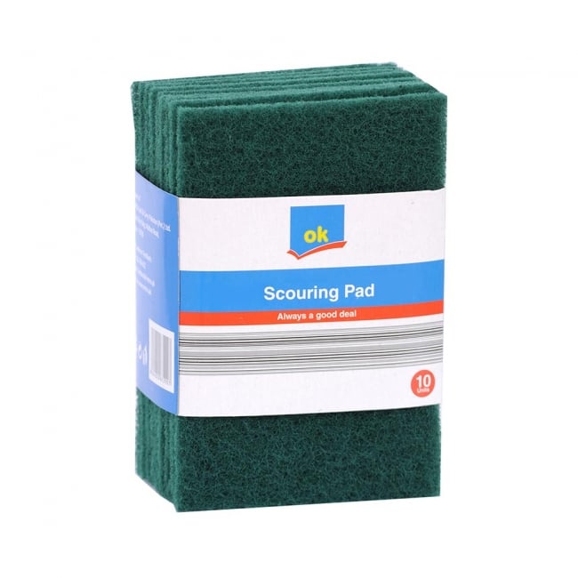 OK Scouring Pad Small x10