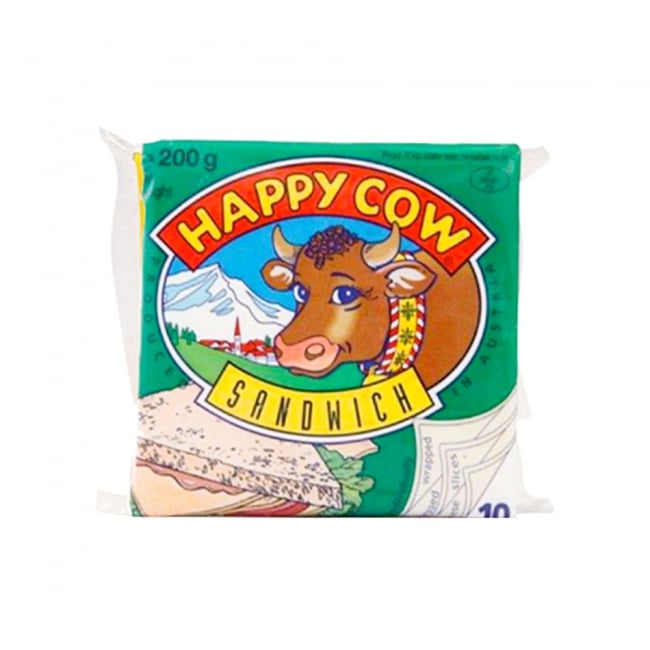 Happy Cow Cheese Slices Sandwich 200 GM