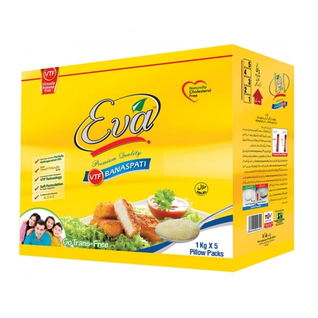 Eva Banaspati Ghee 1KG X 5