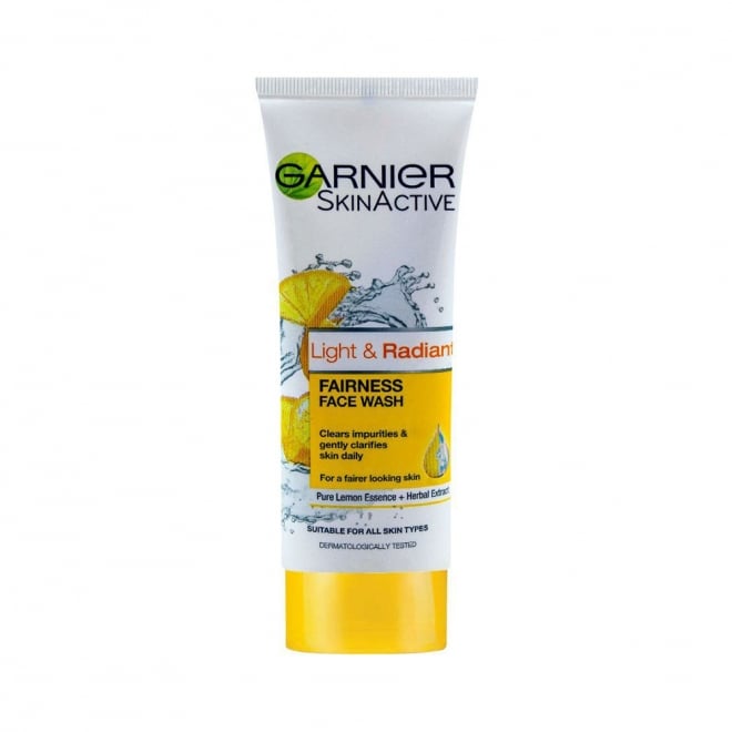 Garnier Face Wash Light  Radiant 100ML