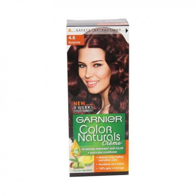 Garnier Color Naturals Hair Color 4.6 Burgundy Red