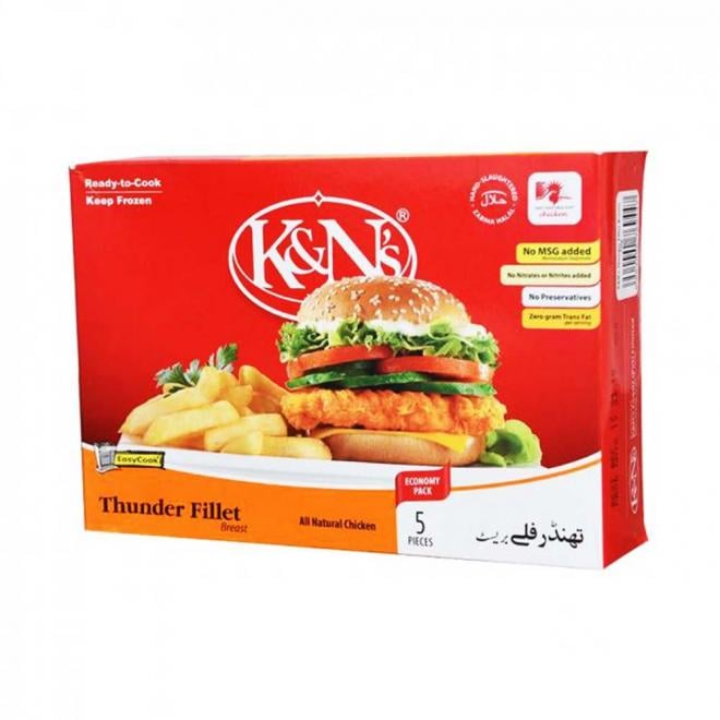 KNs Thunder Breast Fillet 550 GM