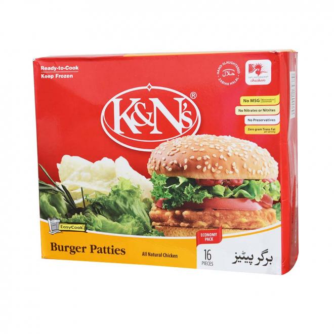 KNâ€™s Burger Patties 1000 GM
