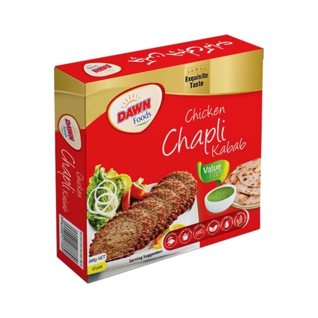 Dawn Chicken Chapli Kebab Economy Pack 888GM