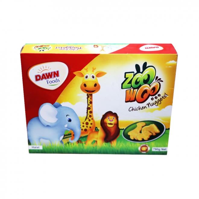 Dawn Zoo Woo Chicken Nugget 790GM