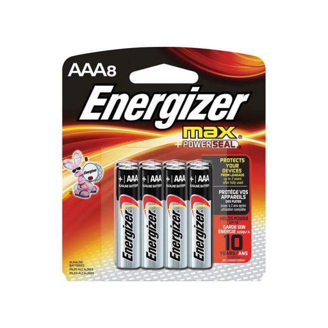 BATTERY ALK ENERGIZER AAAx8
