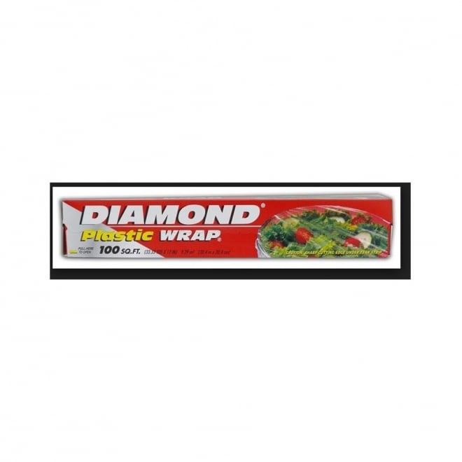 Diamond Cling Plastic Wrap 100 FT