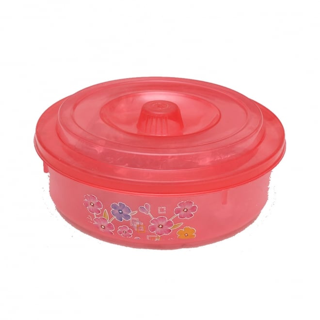Ali Baba Flour Bowl Plastic (Red) Large