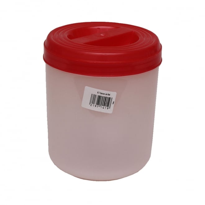 Canon Storage Jar  Red Lid