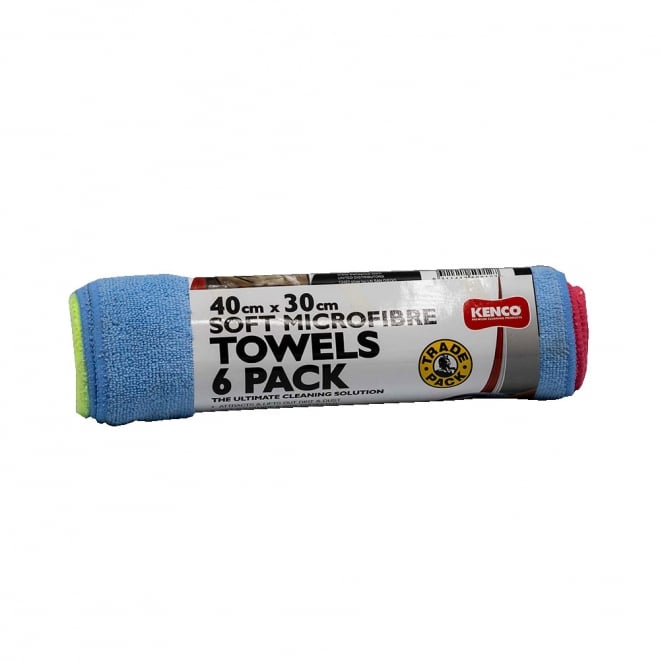 Kenco T1 Microfiber Towel Kit - Pack of 6