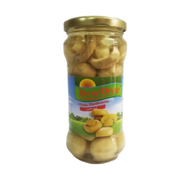 Dewdrop Whole Mushrooms 330GM