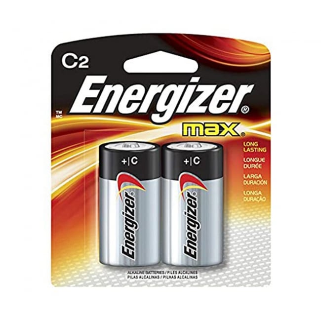 Energizer Alk Max C X2