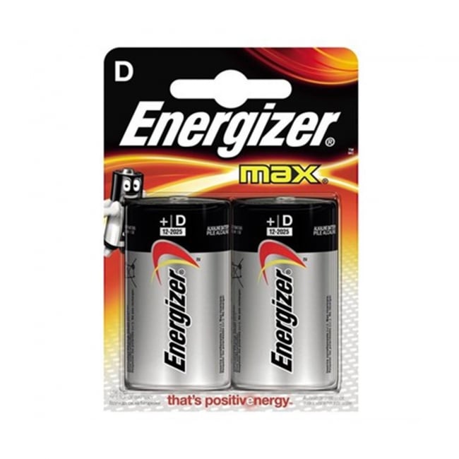 Energizer Alk Max D X2