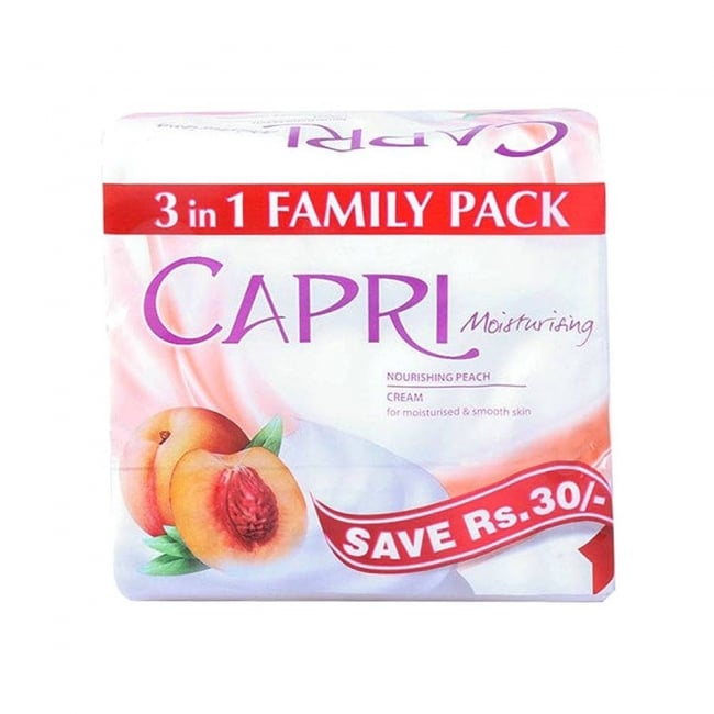 Capri Soap Peach 130gx3 Sv. Rs.30